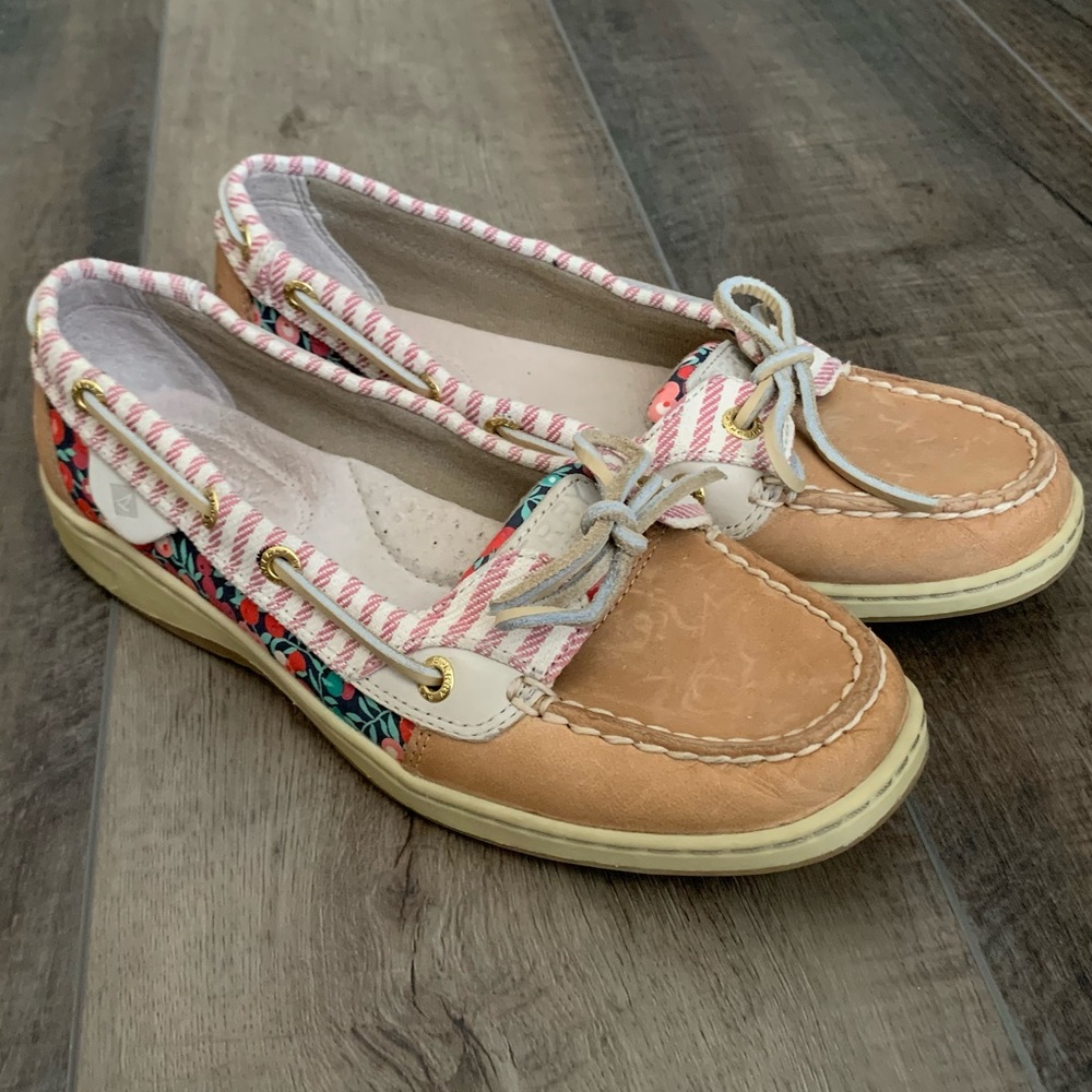 Floral Sperry Top-Sider